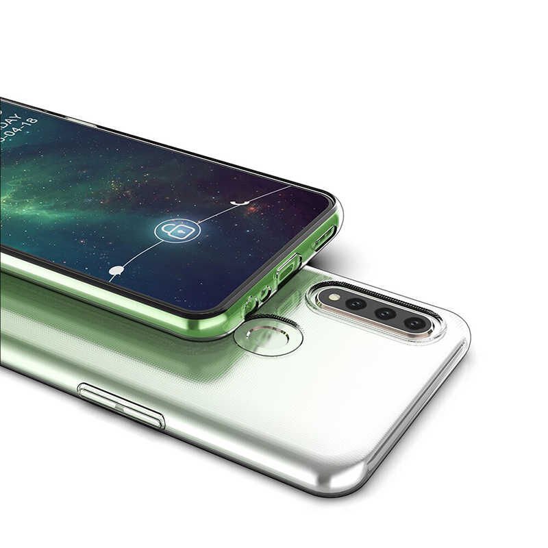 Oppo A31 Şeffaf Kılıf Yumuşak İnce Tasarımlı Kapak (SÜPER) Renksiz