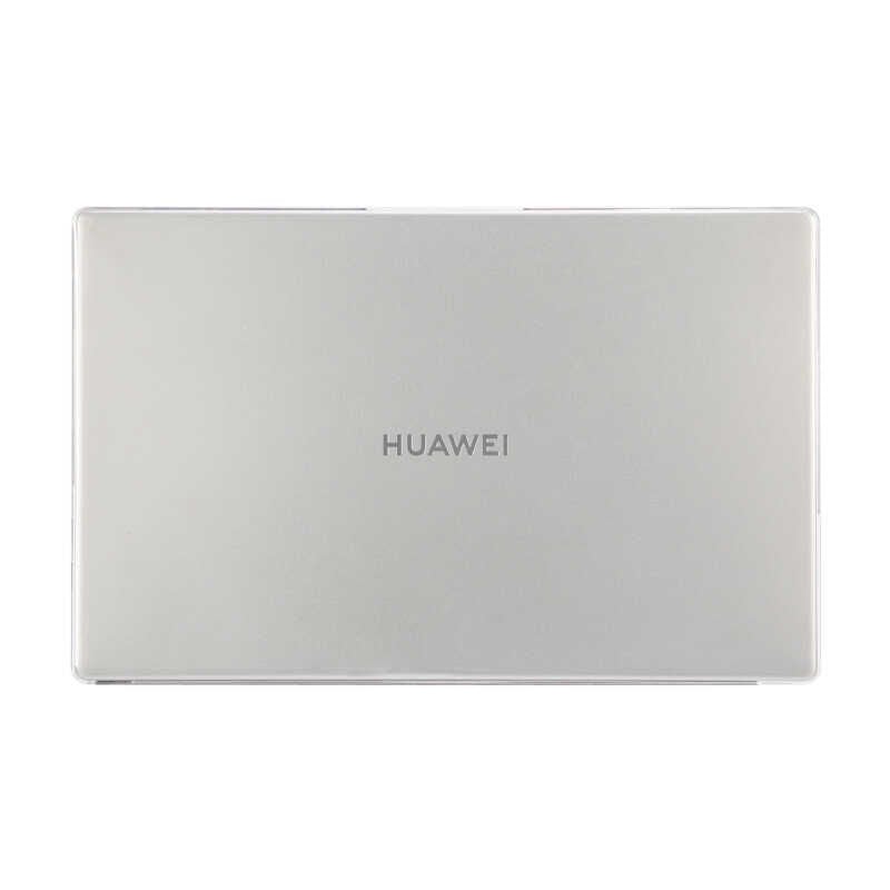 Huawei Matebook D16 2023 Kılıf 360 Korumalı Mat Kapak (MSOFT-MAT) Siyah