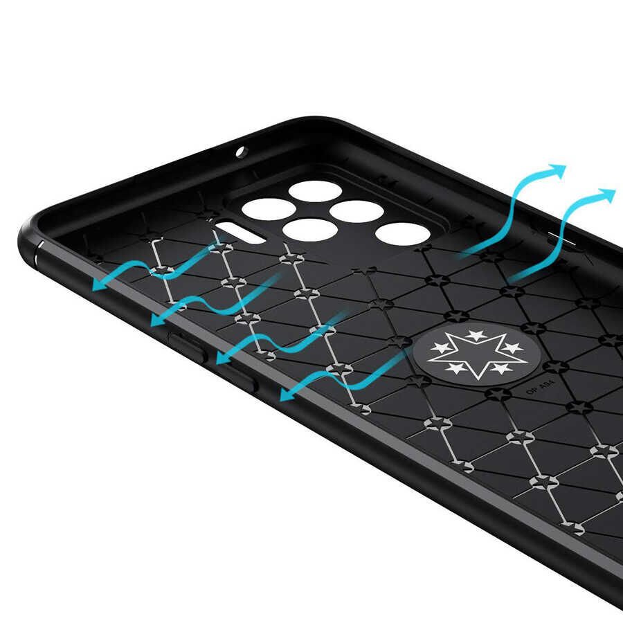 Oppo Reno 5 Lite Kılıf Kamera Çıkıntılı Renkli Yüzüklü Standlı Mıknatıslı Kapak (RAVEL) Mavi