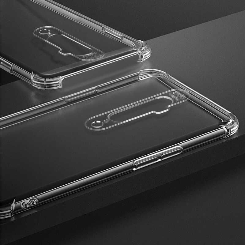 Oppo A5 2020 Şeffaf Kılıf Köşelerde Darbelere Karşı Ultra Kalınlık (ANTİSHOCK) Renksiz