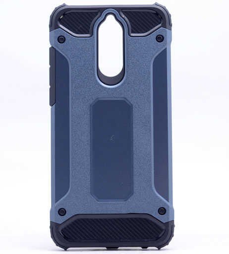 Huawei Mate 10 Lite Kılıf Armor Köşe Korumalı Çift Katman Tank Zırh Kapak (CRASH) Kırmızı