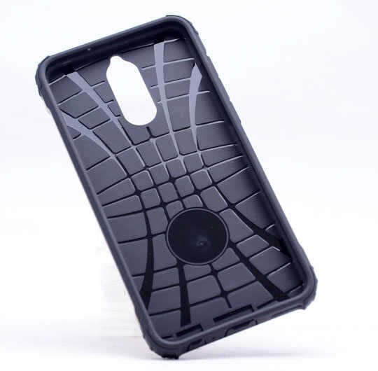 Huawei Mate 10 Lite Kılıf Armor Köşe Korumalı Çift Katman Tank Zırh Kapak (CRASH) Gold