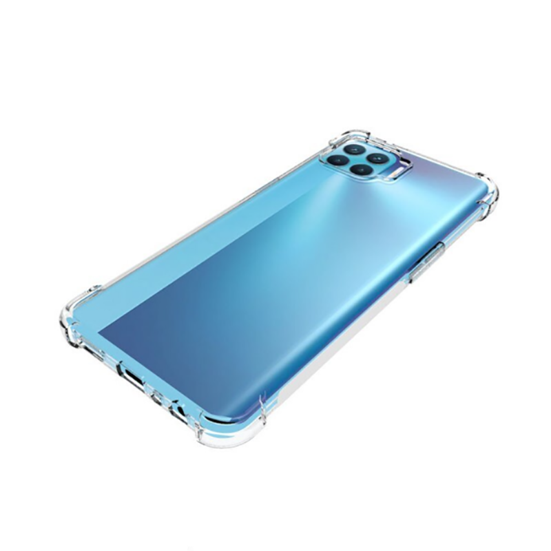 Oppo Reno 4 Lite Şeffaf Kılıf Köşelerde Darbelere Karşı Ultra Kalınlık (ANTİSHOCK) Renksiz