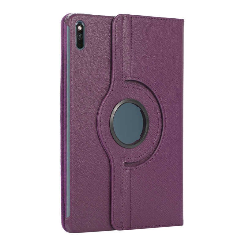 Huawei Matepad 11 2021 Kılıf Dönebilen Standlı (D-T) Mor