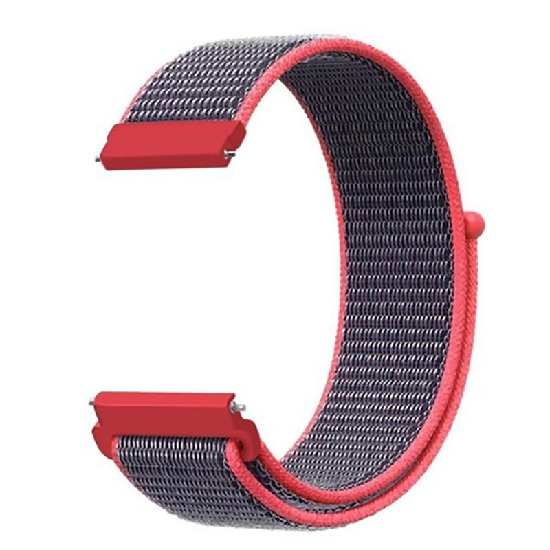 Huawei Watch GT 3 42mm Naylon Örgülü Kordon Tasarım (KRD-03) NO3