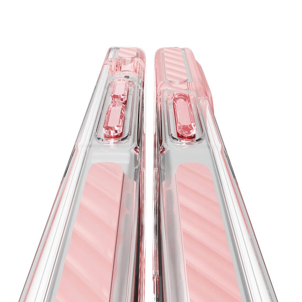 Apple iPhone 15 Pro Kılıf Magsafe Şarj Özellikli Airbagli Takılabilir Askı Aparatlı Kapak (Nana) Mor