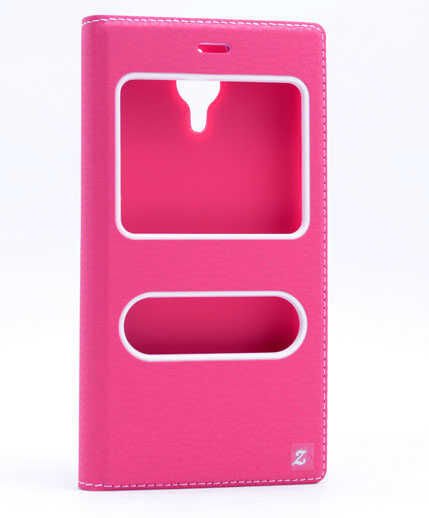 Casper Via P1 Kapaklı Kılıf Mıknatıslı 360 Tam Korumalı (DOLCE) Pembe Koyu