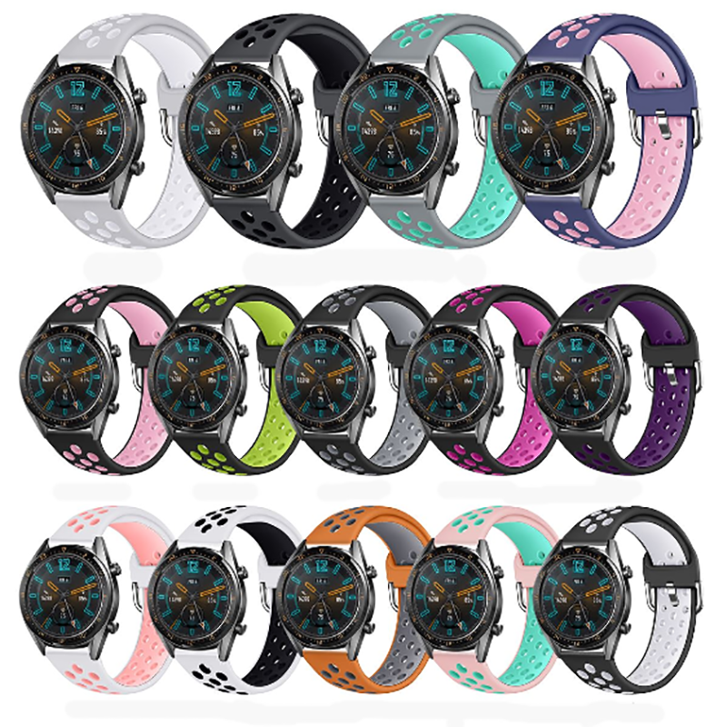 Huawei Watch Gt/gt2/gt2e/gt2 Pro/gt3/gt3 Pro/watch 3 / 3 Pro 46mm Silikon Kordon Esnek (KRD-10) NO11