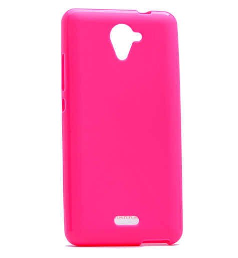 Casper Via E2 Şeffaf Kılıf Yumuşak İnce Tasarımlı Kapak (SÜPER) Pembe