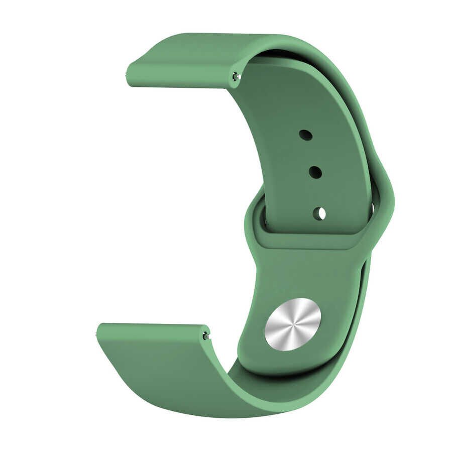 Huawei Honor Magic 2 46mm (22mm) Silikon Kordon Esnek Malzeme (krd-11) Kırmızı