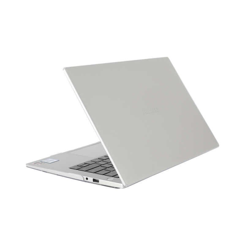 Huawei Matebook D14 Kılıf 360 Derece Tam Korumalı Kapak (M-SOF-KRİSTAL) Renksiz