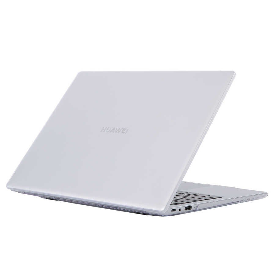 Huawei Matebook D14 2021 Kılıf 360 Derece Tam Korumalı Kapak (M-SOF-KRİSTAL) Renksiz