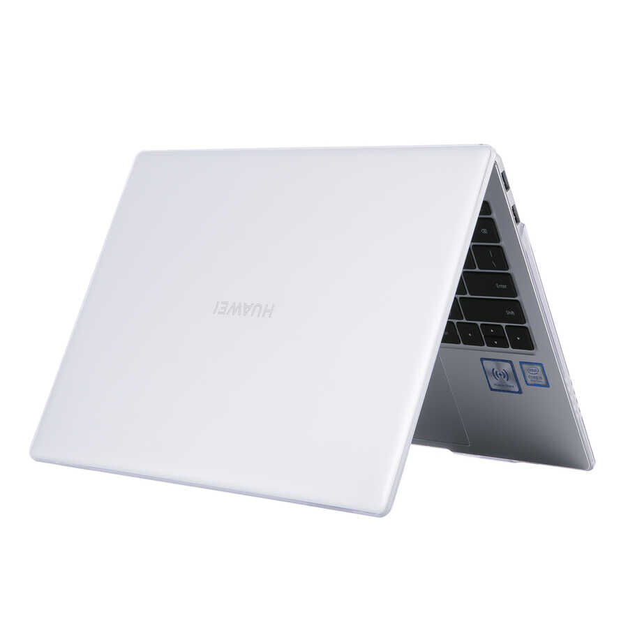 Huawei Matebook D14 2021 Kılıf 360 Derece Tam Korumalı Kapak (M-SOF-KRİSTAL) Renksiz