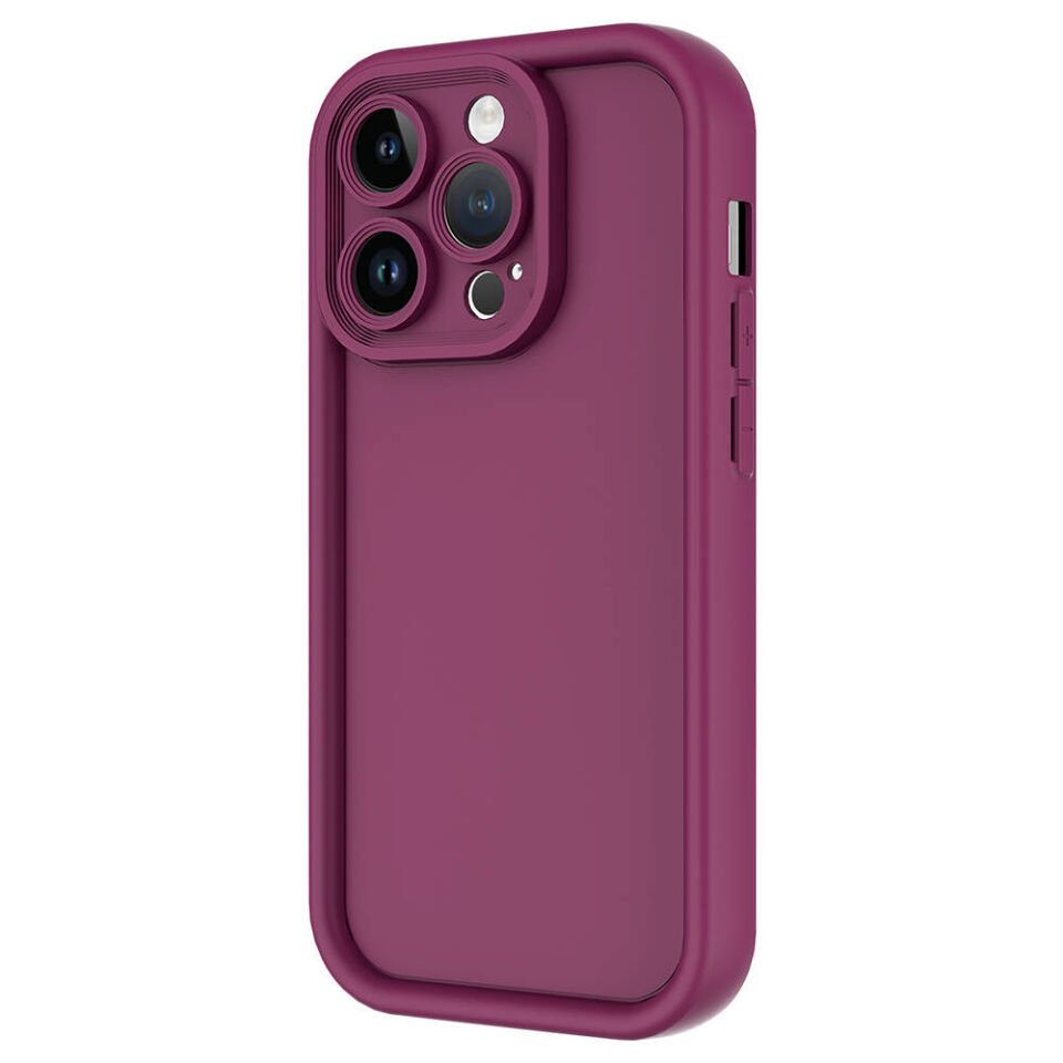 Apple  iPhone 14 Pro Kılıf Mat Yüzeyli Kamera Korumalı Silikon Kapak (Ananas) Siyah