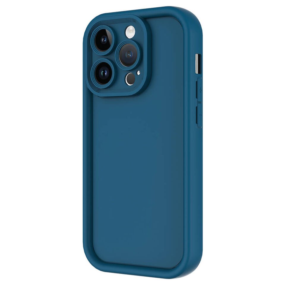 Apple  iPhone 14 Pro Kılıf Mat Yüzeyli Kamera Korumalı Silikon Kapak (Ananas) Siyah