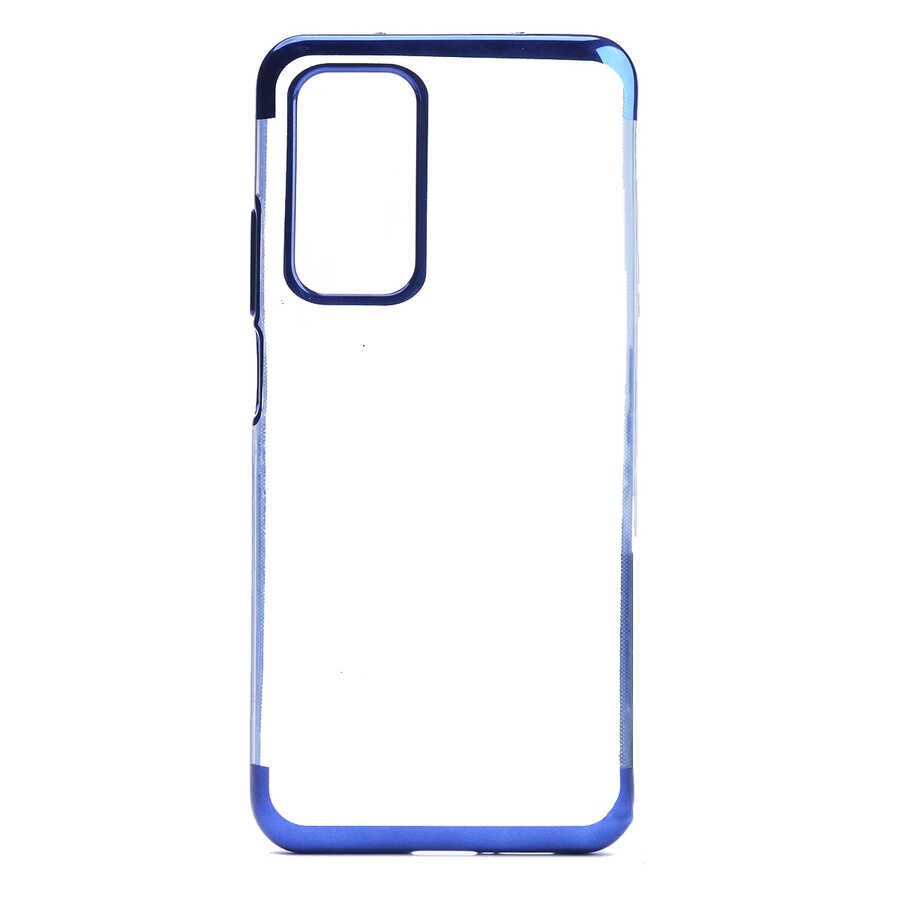 Huawei P Smart 2021 Kılıf HEPTEKİLETİŞİM Dört Köşeli Lazer Silikon Kapak