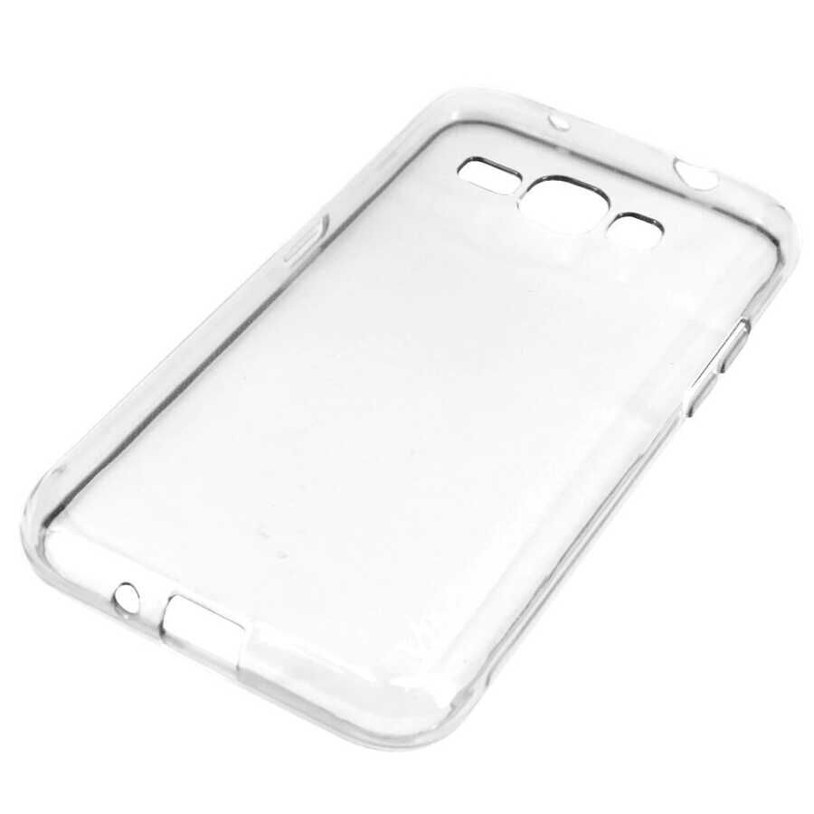 Samsung Galaxy J2 Prime Şeffaf Kılıf Yumuşak İnce Tasarımlı Kapak (SÜPER) Renksiz