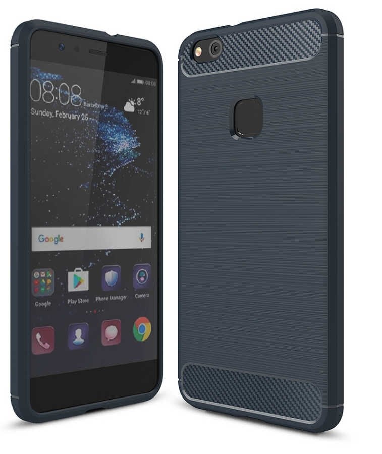 Huawei P9 Lite Kılıf Ultra Korunaklı Silikon Kapak (ROOM) Lacivert
