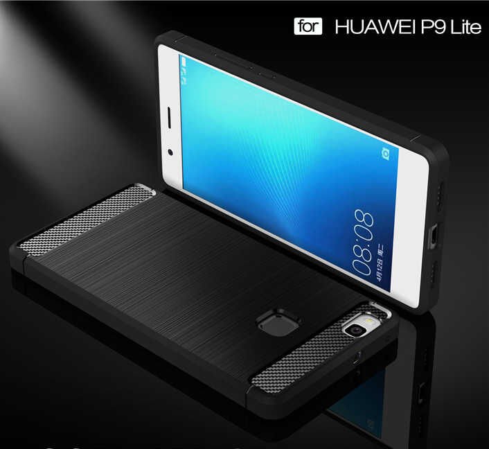Huawei P9 Lite Kılıf Ultra Korunaklı Silikon Kapak (ROOM) Lacivert