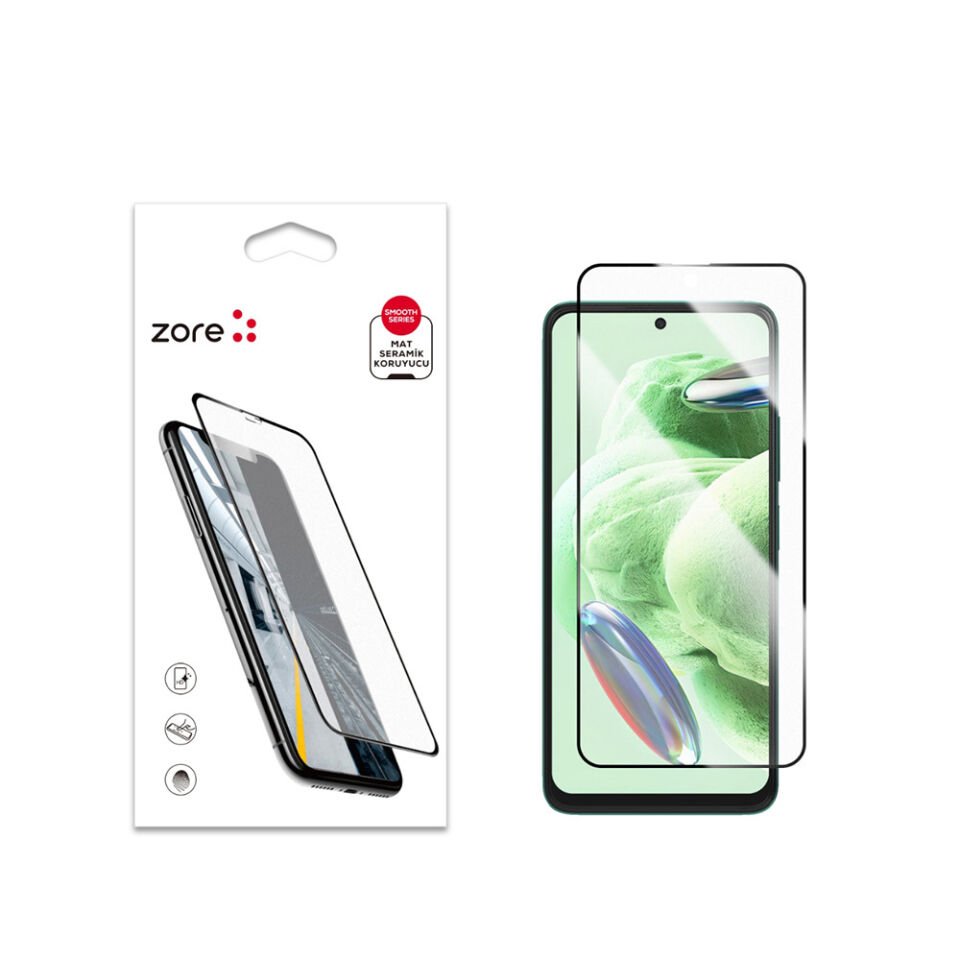 Xiaomi Redmi Note 12 5G HEPTEKİLETİŞİM Mat Seramik Ekran Koruyucu