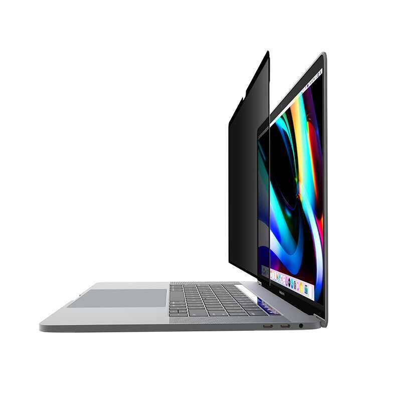 Apple Macbook 16' Touch Bar Wiwu Mıknatıslı Privacy Ekran Koruyucu