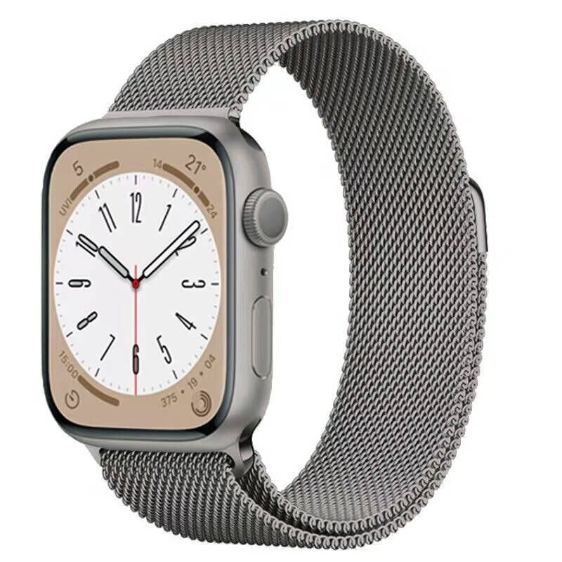 Apple Watch 7 45mm HEPTEKİLETİŞİM KRD-98 Metal Kordon