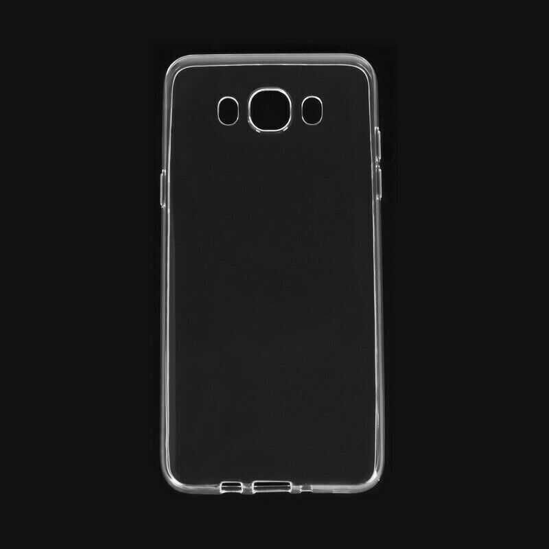 Samsung Galaxy J7 2016 Şeffaf Kılıf Yumuşak İnce Tasarımlı Kapak (SÜPER) Renksiz