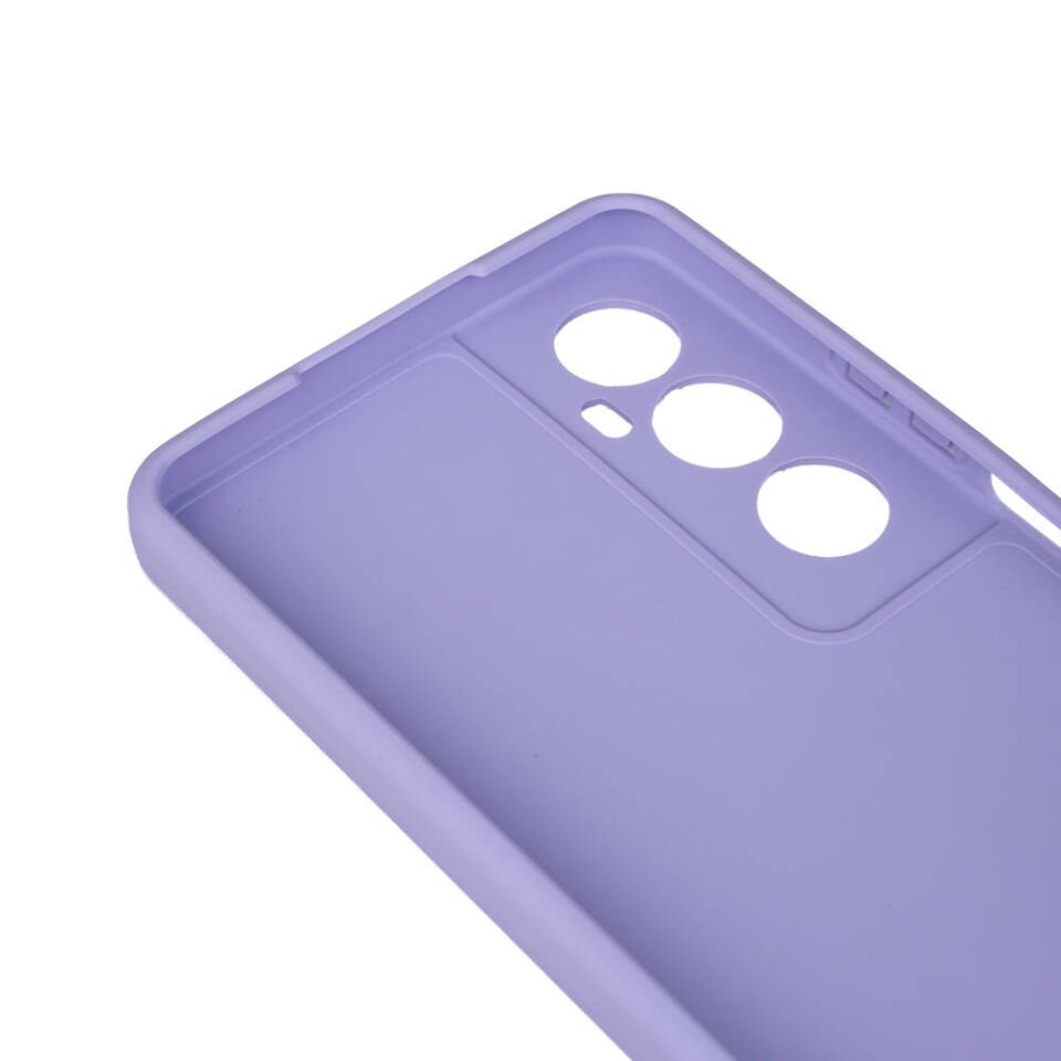 Realme C65 4G Kılıf Kamera Korumalı Esnek Renkli Silikon Kapak (Biye) Siyah