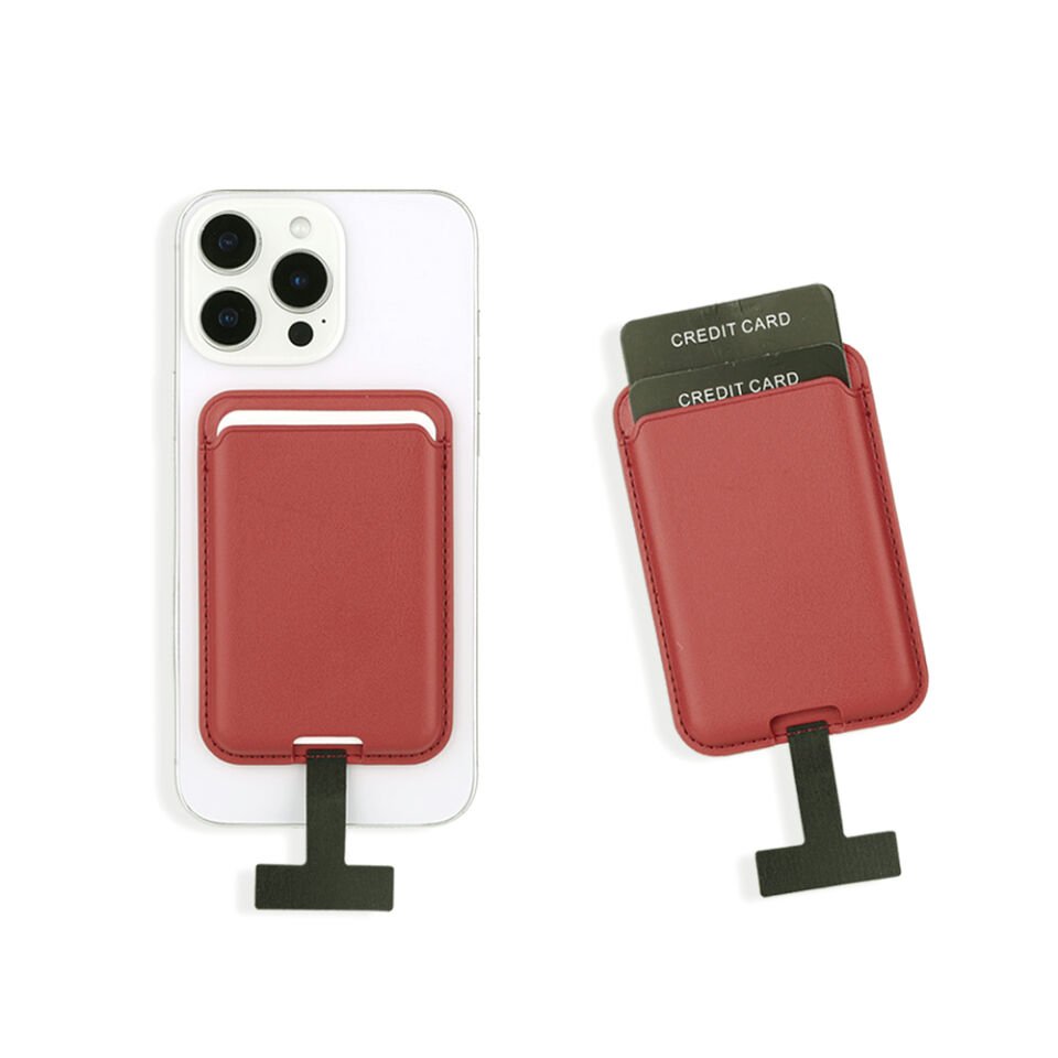 HEPTEKİLETİŞİM CRD-09 Dahili Şarj Soket Aparatlı Magnetik PU Deri Kartlık