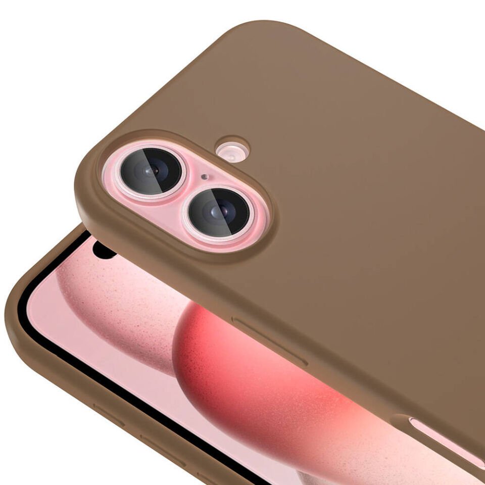 Apple iPhone 16 Kılıf Magsafe Şarj Özellikli Sıvı Teknolojili Silinebilir Sert HEPTEKİLETİŞİM Kivi Kapak