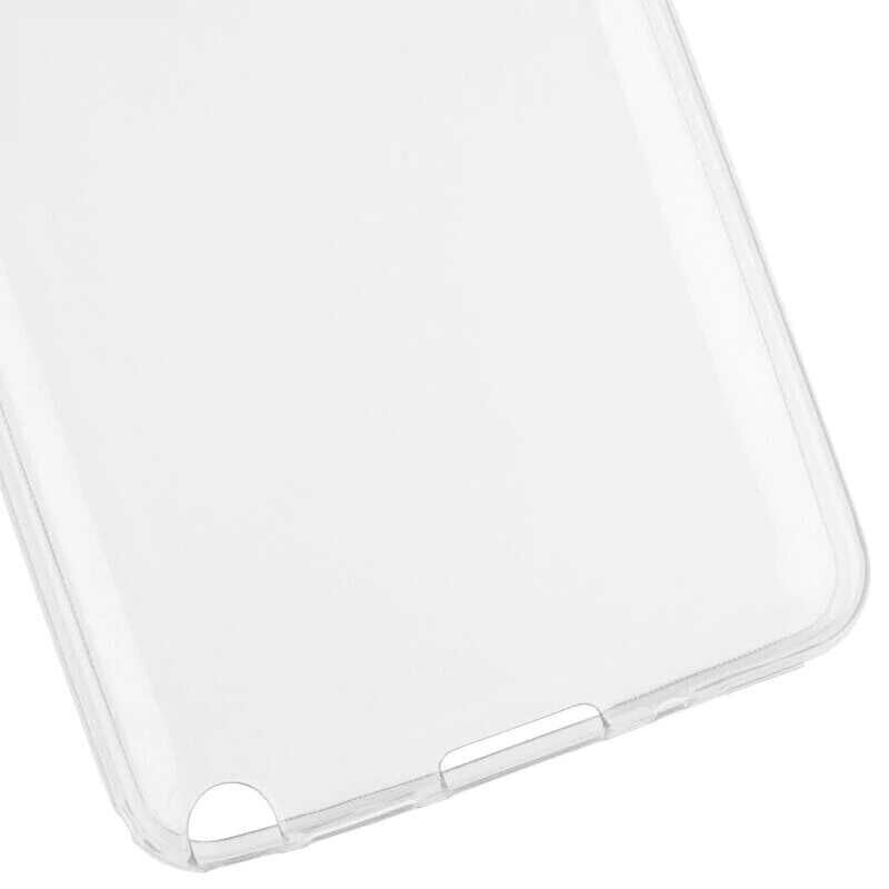 Samsung Galaxy Note 3 Neo N7500 Şeffaf Kılıf Yumuşak İnce Tasarımlı Kapak (SÜPER) Renksiz