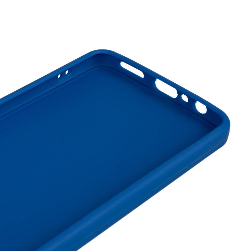 Realme C65 4G Kılıf Kamera Korumalı Esnek Renkli Silikon Kapak (Biye) Mor