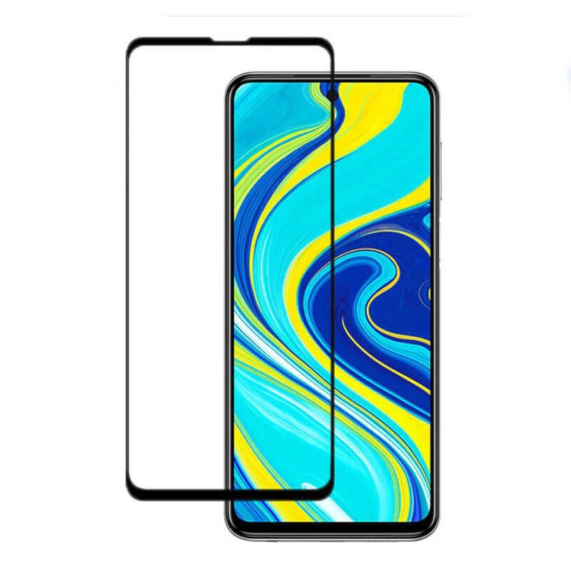 Xiaomi Redmi Note 9S HEPTEKİLETİŞİM Kenarları Kırılmaya Dayanıklı Cam Ekran Koruyucu