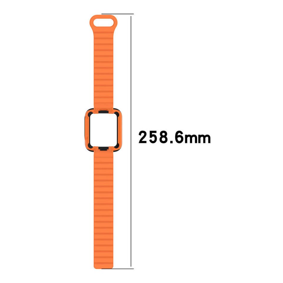 Xiaomi Redmi Watch 1 Silikon Kordon Strap Kayış (KRD-105) Mavi-Starlight