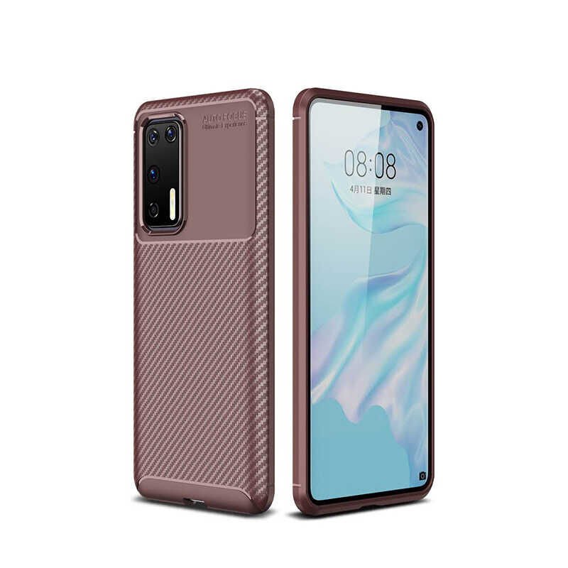 Huawei P40 Kılıf HEPTEKİLETİŞİM Negro Silikon Kapak