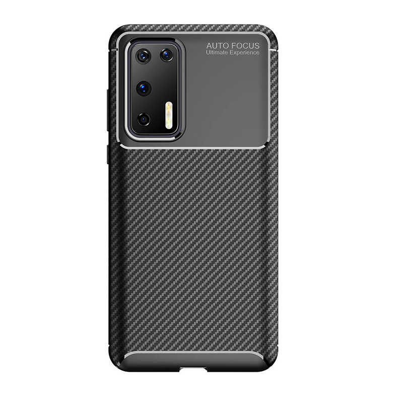 Huawei P40 Kılıf HEPTEKİLETİŞİM Negro Silikon Kapak