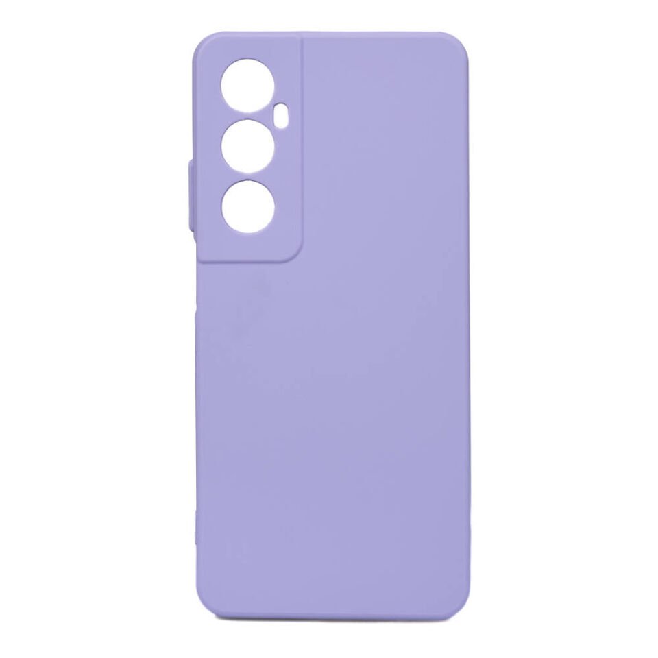 Realme C65 4G Kılıf Kamera Korumalı Esnek Renkli Silikon Kapak (Biye) Kırmızı