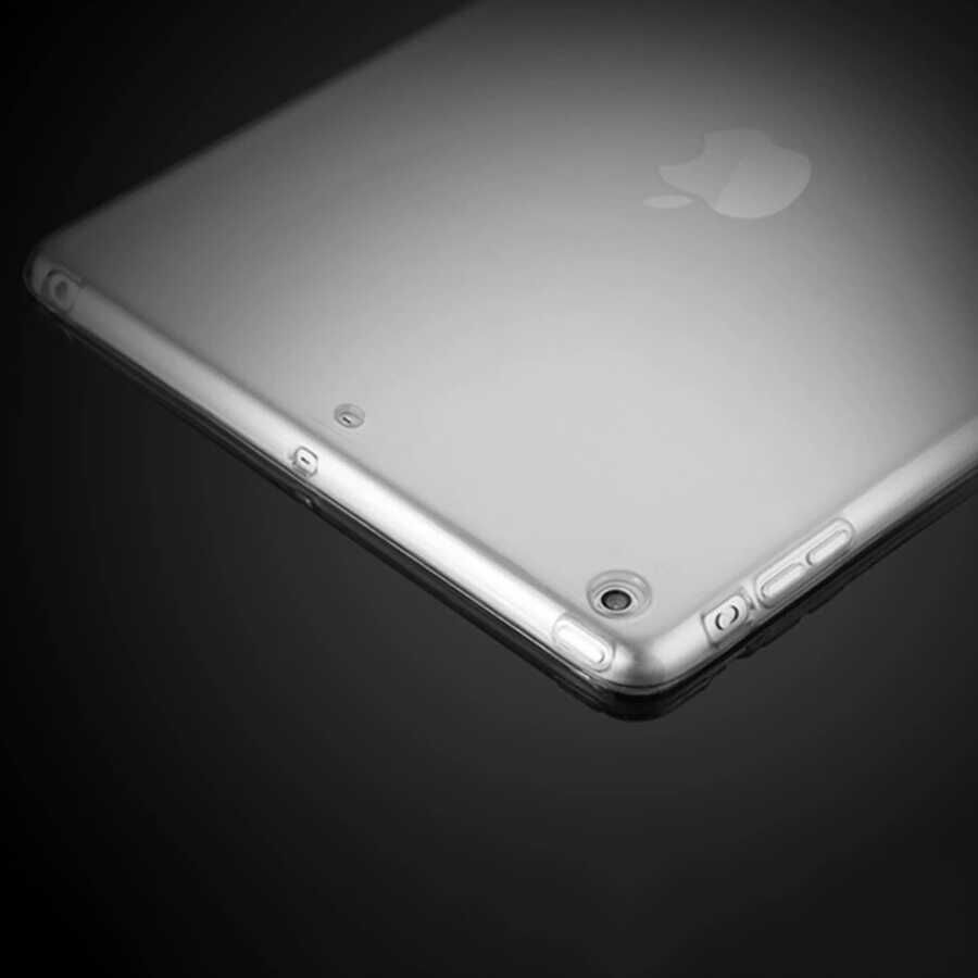 Apple Ipad 6. Nesil 9.7 inc 2018 Şeffaf Silikon Tablet Kılıf Korunaklı Yapı A1893 A1954(T-SÜPER) Renksiz