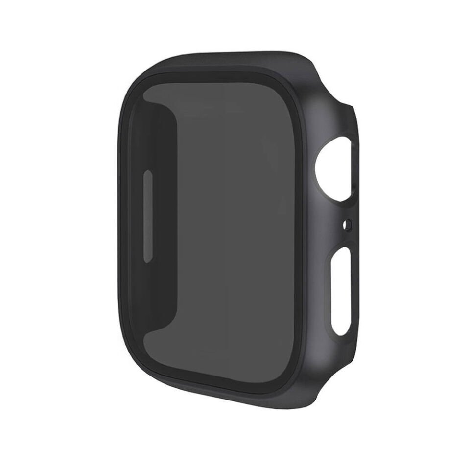 Apple Watch 40mm Sert PC Kasa ve Privacy Hayalet Ekran Koruyucu (Gard 32) Siyah