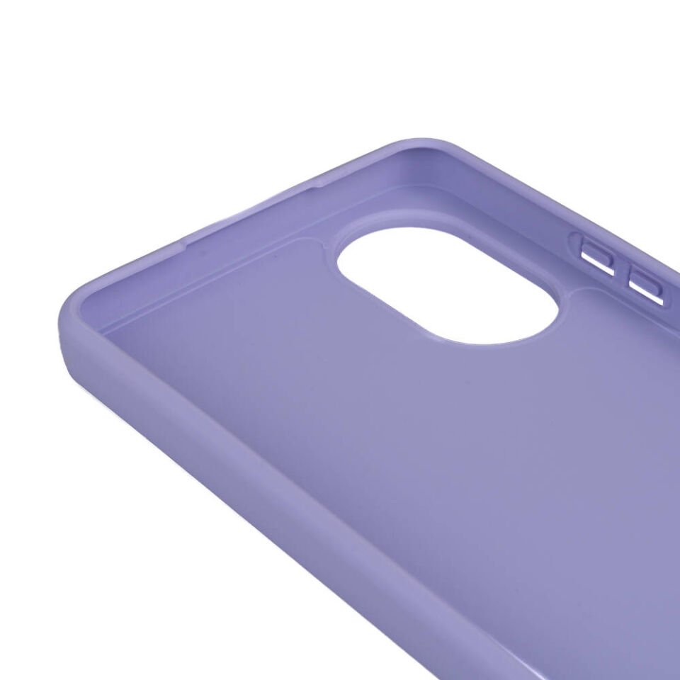 Oppo A38 Kılıf Kamera Korumalı Esnek Renkli Silikon Kapak (Biye) Kırmızı