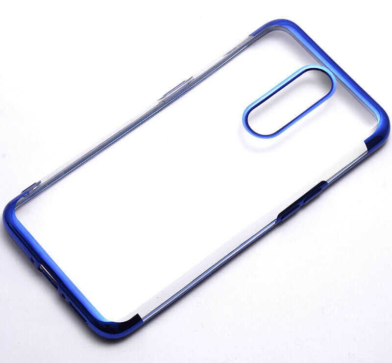 Oppo RX17 Pro Kılıf HEPTEKİLETİŞİM Dört Köşeli Lazer Silikon Kapak
