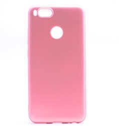 Xiaomi Mi 5x Kılıf Yumuşak Dokulu Soft Esnek İnce Mat Renkli Silikon Kapak (PREMİER) Kırmızı