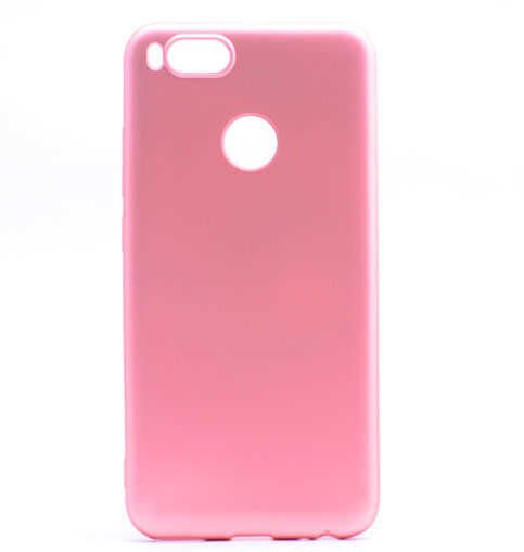 Xiaomi Mi 5x Kılıf Yumuşak Dokulu Soft Esnek İnce Mat Renkli Silikon Kapak (PREMİER) Kırmızı