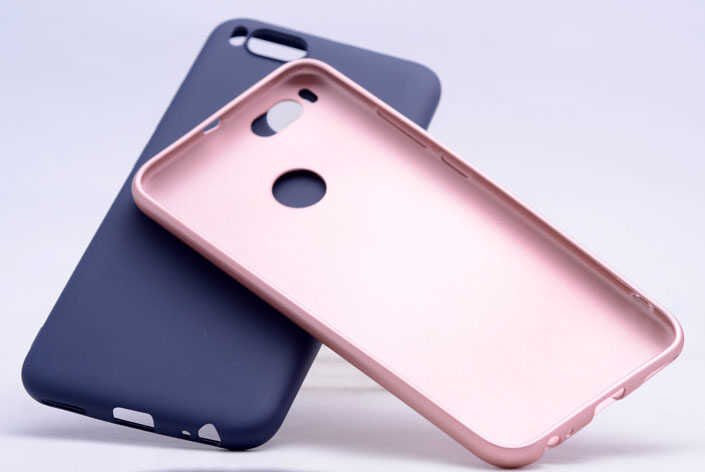 Xiaomi Mi 5x Kılıf Yumuşak Dokulu Soft Esnek İnce Mat Renkli Silikon Kapak (PREMİER) Kırmızı