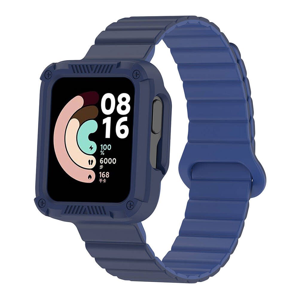 Xiaomi Redmi Watch 1 Silikon Kordon Strap Kayış (KRD-105) Lacivert
