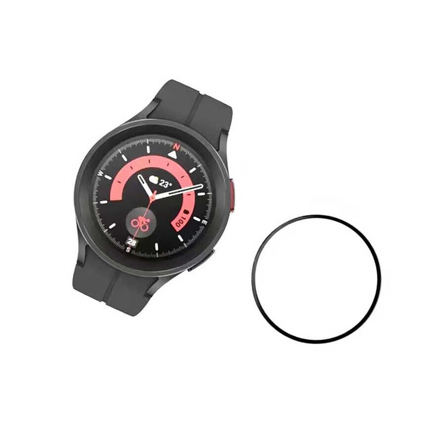 Samsung Galaxy Watch 5 Pro 45mm HEPTEKİLETİŞİM PMMA Pet Saat Ekran Koruyucu