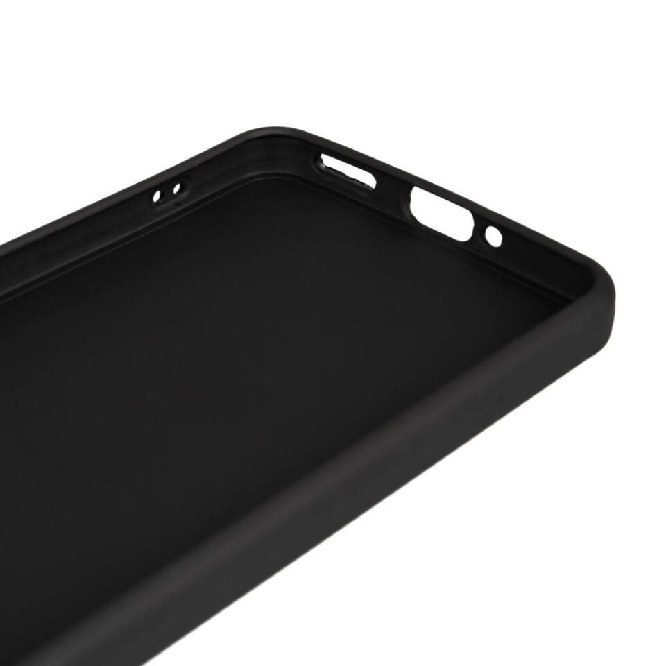 Oppo Reno 11F 5G Kılıf Kamera Korumalı Esnek Renkli Silikon Kapak (Biye) Siyah