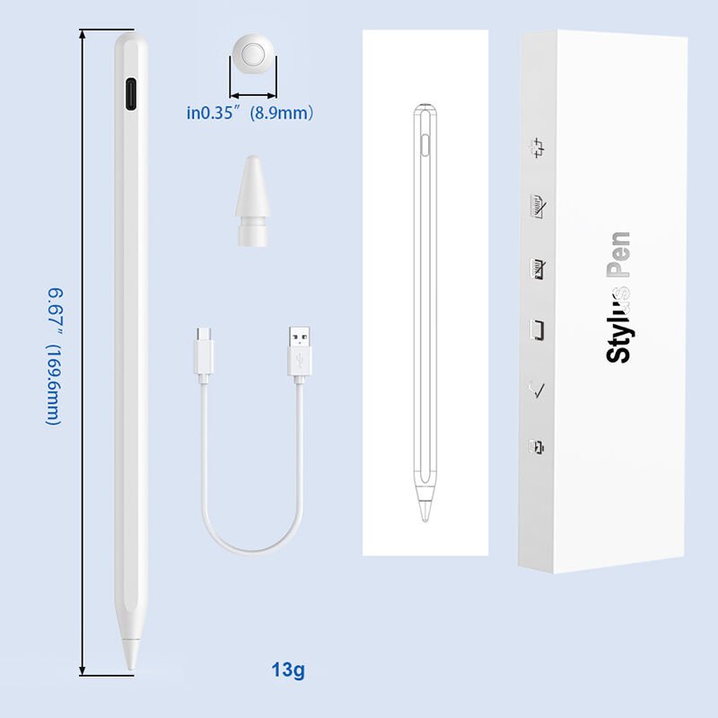 HEPTEKİLETİŞİM Yeni Seri Pencil 16 Stylus Dokunmatik Tablet Kalemi