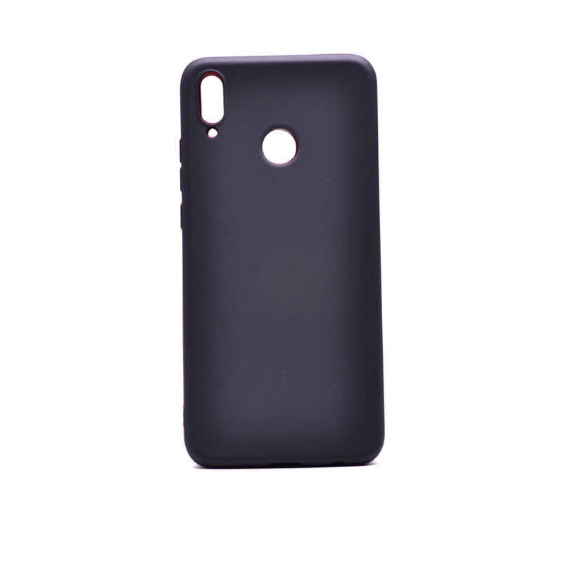 Huawei Honor 8X Kılıf Yumuşak Dokulu Soft Esnek İnce Mat Renkli Silikon Kapak (PREMİER) Lacivert
