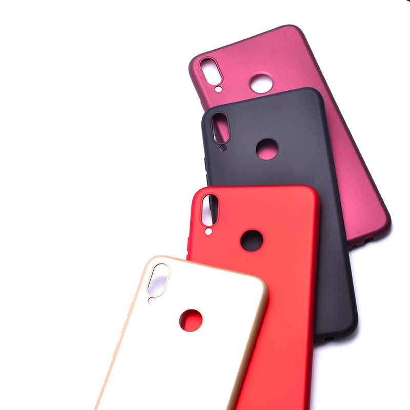 Huawei Honor 8X Kılıf Yumuşak Dokulu Soft Esnek İnce Mat Renkli Silikon Kapak (PREMİER) Lacivert